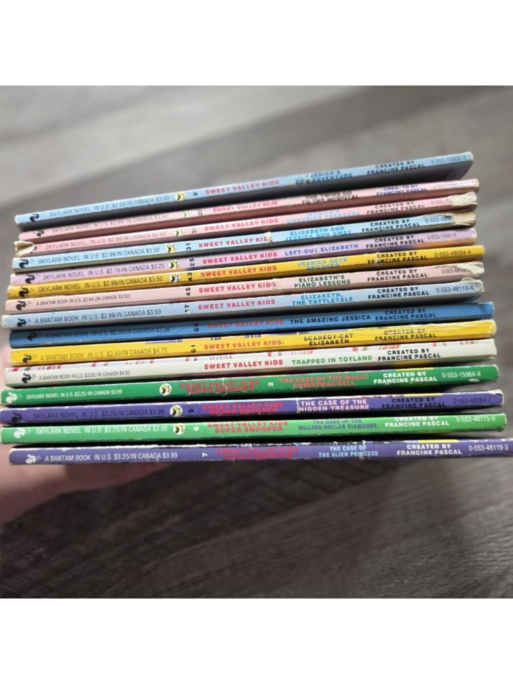Sweet Valley Kids Book Lot 15 Vintage 1990s Paperbacks Francine Pascal Series